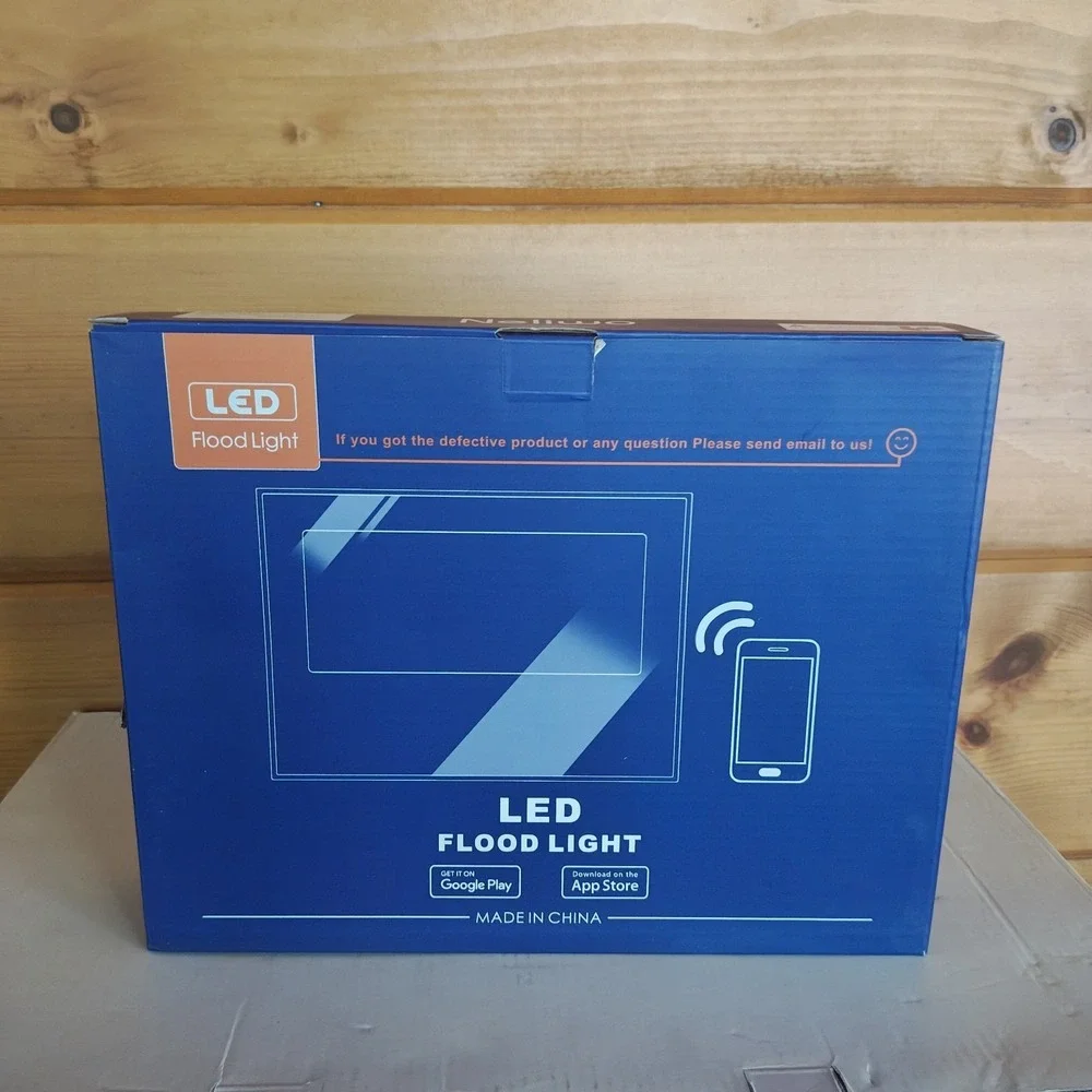4 Pack LED‎ Flood Light Outdoor 800W Equivalent Bluetooth Smart Color Landscape